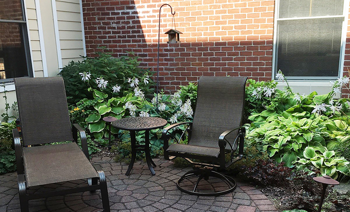 Rochester, MN Hope Lodge Patio